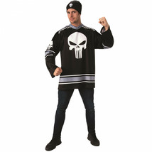 Punisher Hockey Jersey and Beanie Black - $38.98