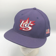 New Era World Baseball Classic WBC USA Wool Fitted Team Hat Cap Size 7 1/8 - $564.31 MXN