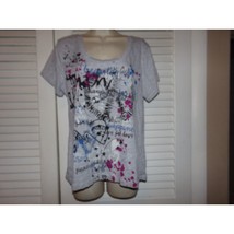 Vintage y2k 90s L.E.I. beauty/love t shirt XXL retro boho - $228.47 MXN