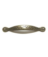 Amerock Leaf Adorned Design Weathered Brass Cabinet Drawer Pull Handle #... - £1.77 GBP