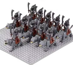 Warg Varg Orcs Soldier VS Uruk-hai Azog Figures Wolfs Mini Dwarfs XP428 - $28.99
