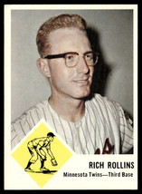 1963 Fleer #24 Rich Rollins VG-EX-B108R12 - $29.70