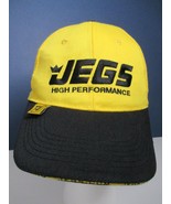 JEGS High Performance Yellow Embroidered Ball Cap Adjustable - Clean - £7.79 GBP