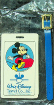 Walt Disney Travel Co., Inc. Luggage Tag - Mickey Mouse - Sealed - 1980&#39;s - £6.75 GBP