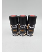 Axe Black Vanilla Premium Body Spray Aluminum Free 1 Oz - Lot of 3 - $309.31 MXN
