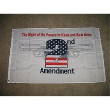 Patriotic Don%27t Tread On My Rights USA 2nd Amendment 3 x 5 Foot Flag G... - $9.29