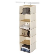 Bamboo &amp; Canvas Accessory Hanger - £14.79 GBP