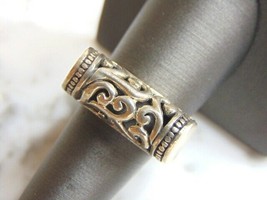 Womens Vintage Estate Sterling Silver Ring 10g E4828 - £39.56 GBP