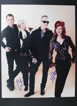The B-52&#39;s Band Signed Autographed Glossy 11x14 Photo - £78.17 GBP