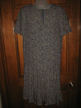 Ladies Anne Klein II Polka Dot Dropped Waist Dress - Size 4 - £21.00 GBP