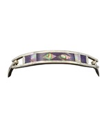 Alpaca Mexico Bracelet Abalone Chips Small Wrist 6&quot; Silver Tone - $15.84