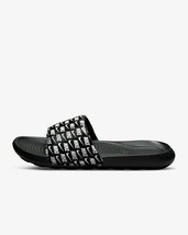 Men&#39;s Nike Victori One Printed Slide Athletic Sandals, CN9678 006 M Sizes Black/ - £39.05 GBP