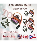 4x MG90s 9g TREX 450 Mini Servo Motor  RC Helicopter rc Car rc Airplane ... - $15.79 CAD