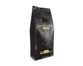 Brickhouse Coffee, Ground Coffee, 12oz bag, Dark Roast - £9.57 GBP