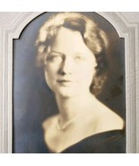1910s Real Photo Waddington Studio Maine Stunning Woman Business Card In... - $745.41 MXN
