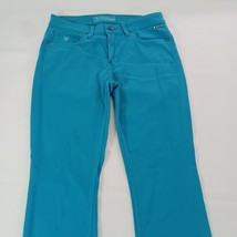 Guess Women’s 1981 Skinny Jeans Mid-Rise In Teal Blue Size 31 (30×33) image 15
