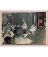 Vintage Metropolitan Museum of Art MMA Degas wall plaque Ballet on Stage  - $183.73 MXN