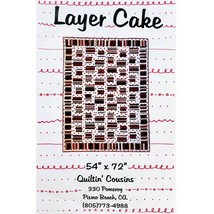 Layer Cake Quilt Pattern by Quiltin&#39; Cousins, Easy to Make, Great for Be... - $8.99
