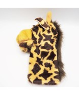 Giraffe Hand Puppet Plush Animal Dakin 1990 12&quot; Long - £11.67 GBP