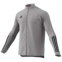 adidas Big Kid Boys Con20 Training Jacket Size Small Color Team Mid Grey - £47.34 GBP