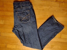 Ariat Mens Jeans M5 Slim Fit Straight Leg 40X32 Style: 10010842 Blue Medium Wash - £23.76 GBP