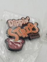 Pizza Hut Dippin Strips Pizza VINTAGE 90S Y2K Promo Lapel Pin 2000&#39;s - £13.98 GBP