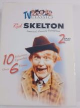 red skelton 2 DVD 10 episodes black and white full screen good not rated - £6.12 GBP