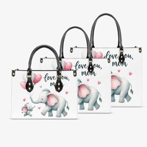 Women's Handbag Tote Bag - Elephant - Love you Mom - £46.95 GBP - £65.24 GBP