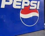 LARGE Vintage Pepsi Cola Metal Embossed Soda Sign 30”x22.5” - £102.08 GBP