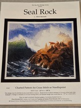 &quot;Seal Rock&quot; Fine Arts Heritage Society Cross Stitch Pattern Art by A. Bierstadt - £13.43 GBP