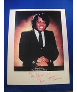 JAMES BROWN &quot; THE GODFATHER OF SOUL &quot; &quot;MR. DYNAMITE&quot; SIGNED AUTO 8X10 PH... - $271.21 CAD
