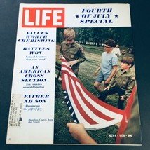 VTG Life Magazine July 4 1970 - An American Cross Section / Father and Son - £10.55 GBP