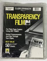C-Line Transparency Film - $9.78