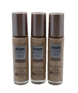 Maybelline Dream Radiant Liquid Foundation 10 Porcelain Lot Of 3 New Sealed - $727.63 MXN
