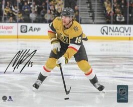 Noah Hanifin Autographed Vegas Golden Knights 8x10 Photo COA Signed VGK - £69.54 GBP