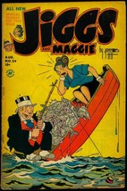 Jiggs and Maggie #24 1953- Li&#39;l Dot- George McManus Harvey Comics VG - £50.58 GBP