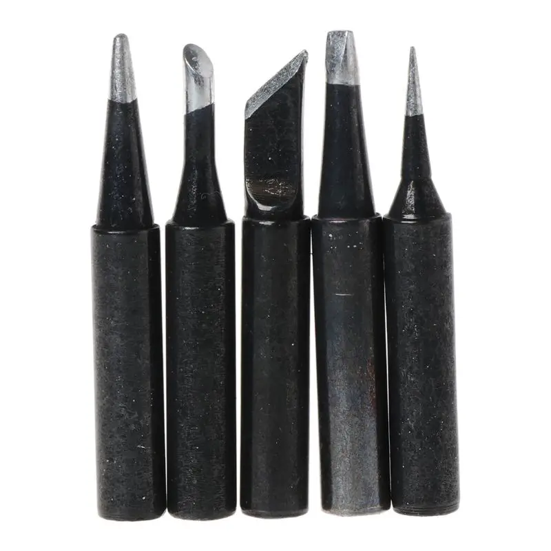 5 Pcs Lead-Free Soldering Solder  Tips 900M-T for HAKKO 936 SAIKE 909D 8... - $103.90