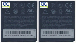 2x Replacement Battery BD26100 for AT &amp; T HTC Inspire 4g PD98120 Desire HD A9191 - £20.45 GBP