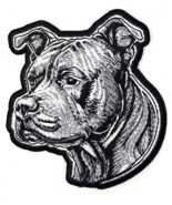 Pit Bull  Iron On Sew On Embroidered Patch 3 1/2&quot;x 4&quot; Great Detail! - $7.99