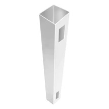 End Post For White Vinyl Routed Fence with Caps Set of 2  - $169.85