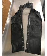 Genuine Leather Chaps size Small Excellent Condition - $54.16 CAD