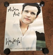 Adam Ant 1995 Promotional Poster Capitol Records Wonderful Color Rolled ... - $18.49