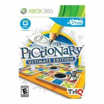 XBOX 360 Pictionary Ultimate Edition Video Game for uDraw Tablet Artistic Action - £5.50 GBP