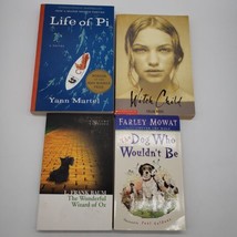 Book Lot of 4 Childrens The Wonderful Wizard of Oz Life of Pi Witch Child 1 More - $10.88