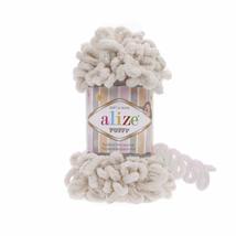 Alize Puffy Finger Loop Yarn - Micropolyester Soft Chenille Chunky Yarn for Hand - £23.74 GBP