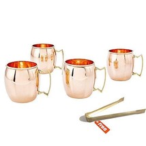 2 X Moscow Mule Solid Copper Mug / Cup, 16 Ounce, Set of 4 - £60.31 GBP