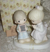 Precious Moments Figurine - &quot;Love is Patient&quot; #E9251 - 1982 - $31.00