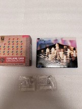 Tessellating Teaser Travel Chess Set 2 Small Metal Puzzles - $8.00