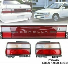 1 SET Rear Tail Lights &amp; Reflector Bonnet Garnish for Toyota Corolla + F... - $340.80