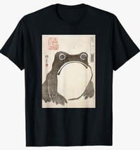 Grumpy Frog Japanese Art  T-Shirt Tees - £15.39 GBP+